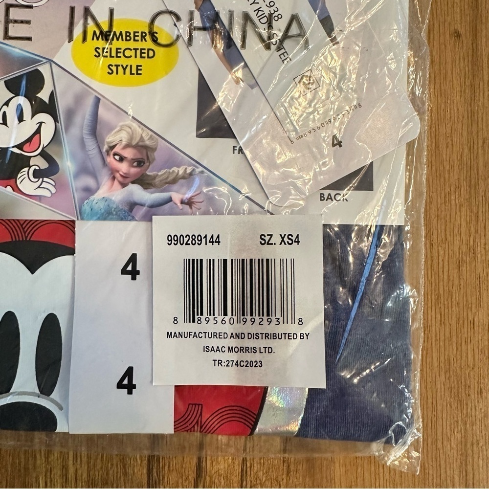 NWT Disney 100 100th Anniversary Mickey Mouse Shirt Toddler Kid Size 4 XS - Picture 3 of 4